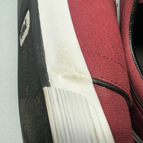 Polo Ralph Lauren Faxon Low Red Canvas Sneaker Sz 13D - Picture 11 of 16